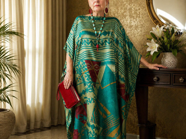 Vintage Silk Sari Kaftans