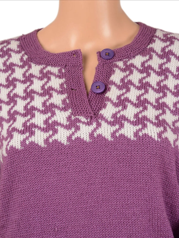 Woolen Hand Knitted Long Kurta Top (Large)
