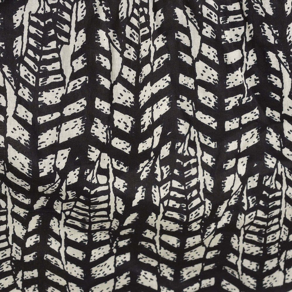 Cotton Embroidered Flared Wrap Skirt (Free Size)